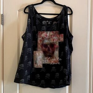 Lane Bryant "Live to Love" Tank Top